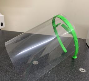 DVT have been supporting the NHS During the Corona Pandemic by donating face shields to the Royal Derby Hospital : Click Here To View Larger Image